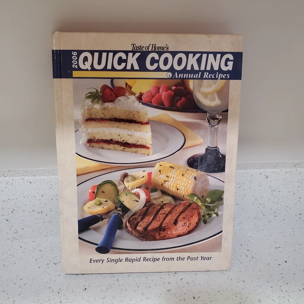 ❤️ Quick Cooking Annual Recipes Cookbook 2003